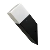 Lampy ogrodowe - Polux Kinkiet ogrodowy aluminiowy 307316 z serii NEW YORK - miniaturka - grafika 1