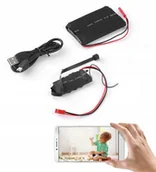 Minikamery i aparaty szpiegowskie - Mini Ukryta Kamera Szpiegowska Wifi Na Żywo Fullhd - miniaturka - grafika 1