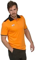 Koszulki sportowe męskie - Asioka Asioka - Techniczna koszulka polo 108/17 z krótkimi rękawami, unisex, dla dorosłych pomarańczowa mandarynka XXL 108/17 MANDARINA XXL - miniaturka - grafika 1