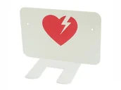 Sprzęt ratunkowy - Stryker Uchwyt Aed - Uniwersalny Uchwyt Ścienny Do Defibrylatora Biały - miniaturka - grafika 1