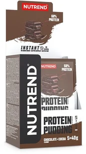 Nutrend Budyń PROTEIN PUDDING 5x40g czekolada - Odżywki białkowe Nutrend Budyń PROTEIN PUDDING 5x40g czekolada - Odżywki białkowe - miniaturka - grafika 1