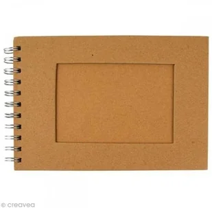 Rayher Hobby Spiral Album passe-partout naturalny poprzeczny DIN A5, 30 BG 8169200 - Albumy fotograficzne - miniaturka - grafika 2