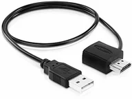 Kable - PureLink PI076, adapter sieciowy HDMI z 50 cm kablem USB PI076 - miniaturka - grafika 1