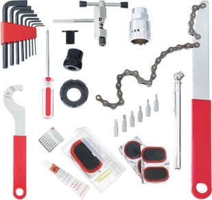 tectake Zestaw kluczy rowerowych, 50 elementów - szary 403284 - Narzędzia rowerowe tectake Zestaw kluczy rowerowych, 50 elementów - szary 403284 - Narzędzia rowerowe - miniaturka - grafika 5