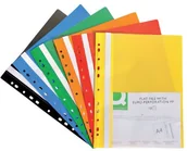 Teczki i skoroszyty - Q-Connect Skoroszyt , PP, A4, standard, wpinany, czarny KF15662 - miniaturka - grafika 1