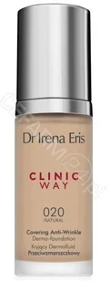 Dr Irena Eris CLINIC WAY Kryjący dermofluid przeciwzmarszczkowy 020 NATURAL 30 ml - Podkłady do twarzy - miniaturka - grafika 2