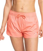 Kąpielówki męskie - Roxy szorty kąpielowe damskie WAVE 2 INCH BOARDSHORTS Fusion Coral MHF0 - miniaturka - grafika 1