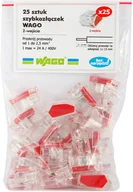 Inne akcesoria elektryczne - Wago SZYBKOZŁĄCZKI 2x2,5 25 sztuk 121482 - miniaturka - grafika 1