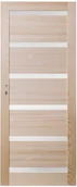 Drzwi wewnętrzne - Kornik Kornik Skrzydło drzwiowe Sekstet sosna bezsęczna 70P - miniaturka - grafika 1