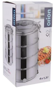 Orion Menażka obiadowa 4-poziomowa stalowa 4x1,3L - Akcesoria turystyczne - miniaturka - grafika 4