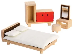Plan Toys Sypialnia PLTO-7349 - Zabawki AGD - miniaturka - grafika 3