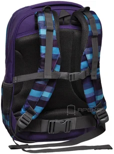 All Out Blaby Summer Check Purple 138304 - Plecaki szkolne i tornistry - miniaturka - grafika 2