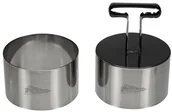 Formy do ciast - Patisse Zestaw patisse pierścienie do serwowania ze stali nierdzewnej z andruecker 2104 - miniaturka - grafika 1