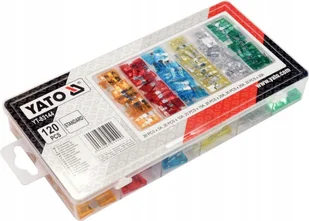 Grene Yato YT-83144 Zestaw Bezpieczników Standard 120szt - Bezpieczniki elektryczne - miniaturka - grafika 2