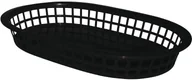 Wyposażenie lokali gastronomicznych - Olympia Kosz na potrawy | czarny | 275x175x(H)40mm | 6szt. GH969 - miniaturka - grafika 1