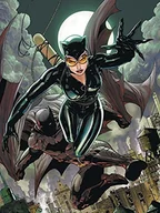 Wyposażenie pokoiku dziecięcego - Batman Cat & nietoperz 60 x 80 cm na płótnie Prints, wielokolorowa WDC99592 - miniaturka - grafika 1