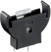 Baterie i akcesoria - Wentronic BH KZH 20 V ogniwa guzikowe do identyfikatorów w pionie (CR2016/2025/2032), 1 szt., czarny 4040849461590 - miniaturka - grafika 1