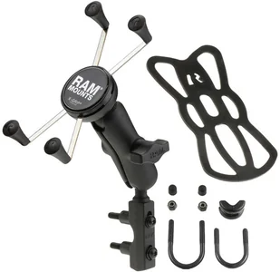 RAM Mount Uchwyt X-Grip montowany do ramy kierownicy lub do podstawy hamulca / sprzęgła w motocyklu do Apple iPhone 7 Plus (RAM-B-174-UN10) - Uchwyty samochodowe do telefonów - miniaturka - grafika 3