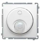 Wyłączniki światła i elektryczne - Kontakt Kontakt_Simon Łącznik z czujnikiem ruchu z przekaźnikiem z zabezpieczeniem (moduł) 8(2)A. 230V biały Wymagana instalacja 3-przewodowa DCR11P.01/11 - miniaturka - grafika 1