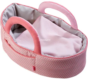 Haba Doll Carrying Bag Pink 305072 - Lalki dla dziewczynek - miniaturka - grafika 2