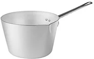 Rondle - Pentole Agnelli pentole agnelli garnków, stożkowy kształt, z uchwytem z dziób, aluminiowa, bltf wykonana ze stali nierdzewnej, w kolorze srebrnym, srebrny/czarny, 10 cm FAMA910 - miniaturka - grafika 1