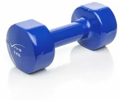 Hantle i ciężarki - Vivo Hantla vinyl 5 kg granatowa 4560127 - miniaturka - grafika 1