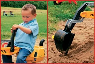 Rolly Toys Koparka Rolly Digger 421008 - Jeździki dla dzieci - miniaturka - grafika 4