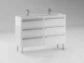 Szafki łazienkowe - Furni Athos ST 120 cm DUO ATHUMST120DUO - miniaturka - grafika 1