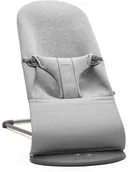 Leżaczki i huśtawki - BABYBJORN BLISS 3D Jersey Jasny Szary - miniaturka - grafika 1