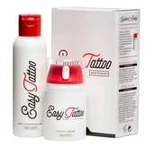 Pielęgnacja tatuażu - Easy Tattoo Easy Tattoo - Zestaw do pielęgnacji tatuażu - Krem 50 ml + Żel czyszczący 125 ml - miniaturka - grafika 1