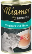 Mokra karma dla kotów - Miamor Przysmak Trinkfein Vitaldrink mit Thun poj 135ml - miniaturka - grafika 1