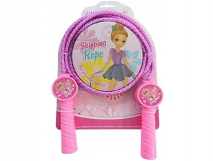 Import LEANToys Skakanka Ze Sznurka Różowa 4076-uniw - Zabawki i gry sportowe - miniaturka - grafika 5