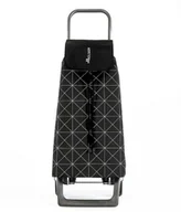 Walizki dla dzieci - Rolser Torba na zakupy Jet Star Joy na kółkach czarno biała - miniaturka - grafika 1