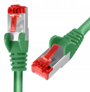 Kabel Lan Cat 6 S/ftp AWG27 Lszh zielony 5m - Patchcordy - miniaturka - grafika 2