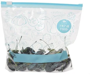 EH Excellent Houseware Worki woreczki torebki strunowe do przechowywania żywności 15 x 1L 124023 - Folia, papier śniadaniowy, serwetki - miniaturka - grafika 3