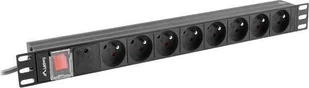 Listwa zasil.rack Pdu 1U 16A 2m 8 gn. PDU-08E-0200 - Listwy zasilające - miniaturka - grafika 2