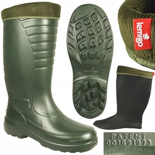 Lemigo buty kalosze ocieplane krótkie męskie Wader 893 rozmiar 42 758930042A - Obuwie robocze - miniaturka - grafika 4