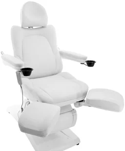ACTIVESHOP Fotel Kosmetyczny Elektr. Azzurro 870s Pedi 3 Siln. Biały 10003_106670 - Fotele kosmetyczne - miniaturka - grafika 11