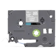 Etykiety do drukarek - Brother strefadrukarek.pl Taśma TZe-MQL35 12mm x 5m jasnoszara biały nadruk - zamiennik | OSZCZĘDZAJ DO 80% - ZADZWOŃ! PROMOCJA! TZE-MQL35 - miniaturka - grafika 1