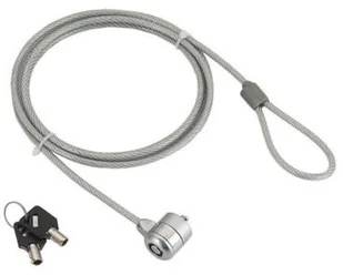 Gembird Linka zabezpieczająca Kabelschloss für Notebooks mit Metallschloss LK-K-01 - Zabezpieczenia do laptopów - miniaturka - grafika 2