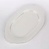 Miski i półmiski - Altom IWONA 014 ZŁOTY PASEK PÓŁMISEK OWALNY 39CM 5903353177656 - miniaturka - grafika 1