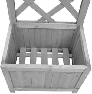 vidaXL Donica z kratką, 40x30x135 cm, lite drewno jodłowe - Donice - miniaturka - grafika 3