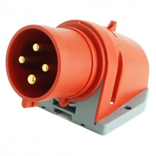 TP Electric Wtyczka natynkowa 4P 32A 400V IP44 6062 3126-312-1600 - Osprzęt siłowy - miniaturka - grafika 2