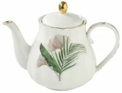 Dzbanki i imbryki - Nuova Easy life r2s PORCELANOWY IMBRYK DZBANEK DO HERBATY Exotique - Egzotyczne Liście 1283 EXOT 1283 EXOT - miniaturka - grafika 1