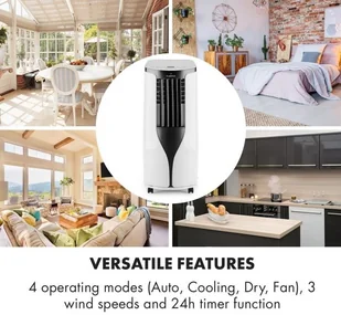 Klarstein New Breeze ECO mobilny klimatyzator 935 W 10.000 BTU/h (2,9 kW) A+ ACO6- - Klimatyzatory - miniaturka - grafika 4