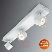 Lampy sufitowe - Philips STAR plate/spiral white 3x4.5W SELV 56243/31/P0 5624331P0 - miniaturka - grafika 1