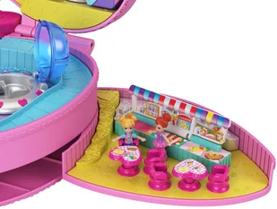 Mattel POLLY POCKET Rozkładany plecak Park rozrywki GKL60 GKL60 - Domki dla lalek - miniaturka - grafika 6