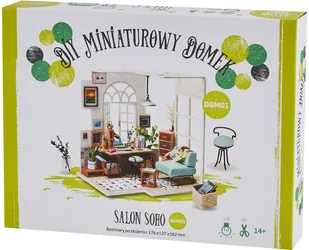 Robotime Technology (Suzhou) CO.,LTD. Składany Malowany Model Mini Pracownia DGM01 - Puzzle - miniaturka - grafika 19