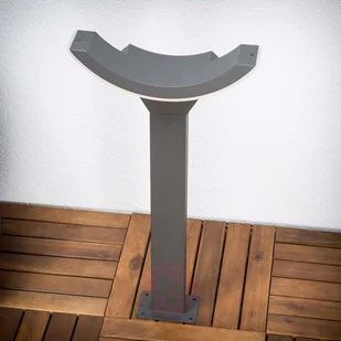 Lampenwelt Stylowe oświetlenie ścieżek LED HALF - Lampy ogrodowe - miniaturka - grafika 3