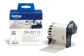 Taśmy do drukarek barwiące - Brother DK-22113 Taśma ciągła foliowana bezbarwna 62 X 15,24 1141_20130912130420 - miniaturka - grafika 1